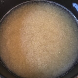 冷凍あさりで簡単あさりの味噌汁！